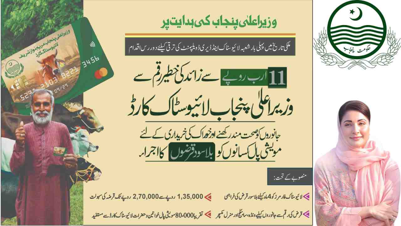 CM Punjab Livestock Card