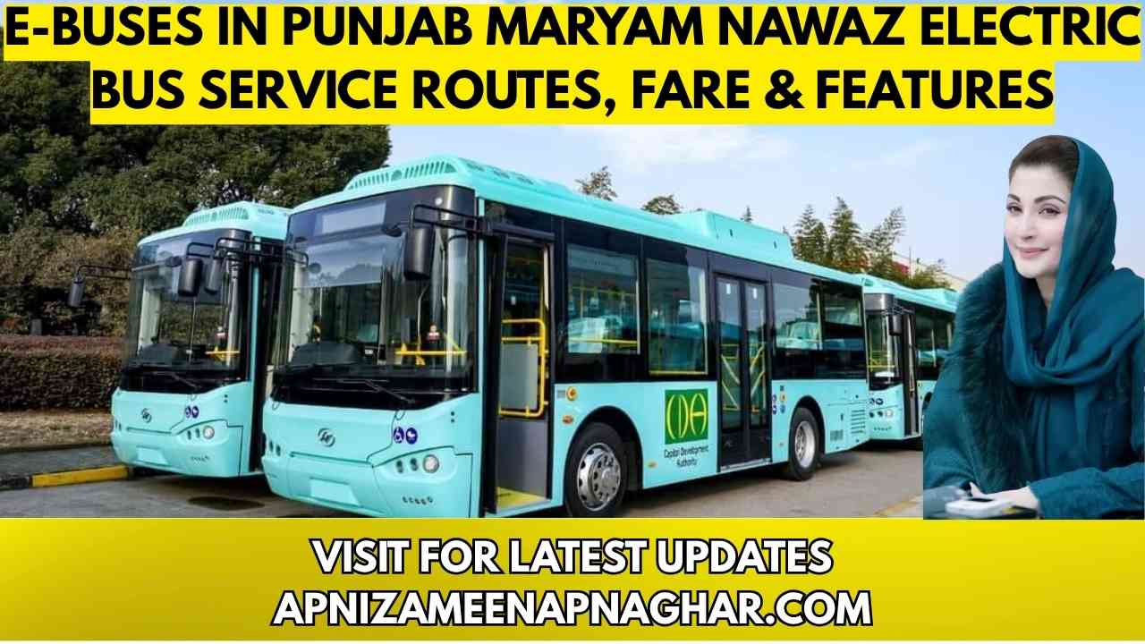 CM Punjab Electric Bus Project – Green Punjab ka Naya Safar