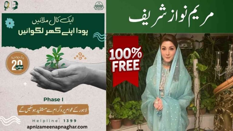 Free plants in Lahore