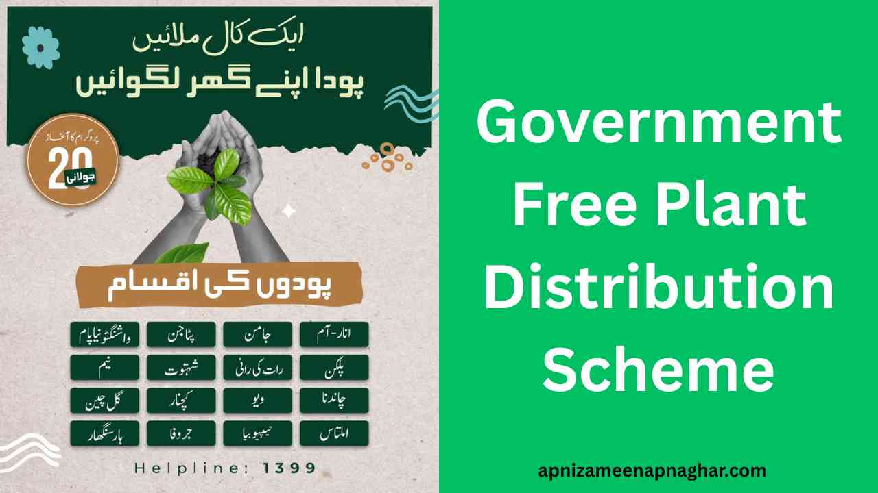 How to apply
Government Free Plant Distribution Scheme