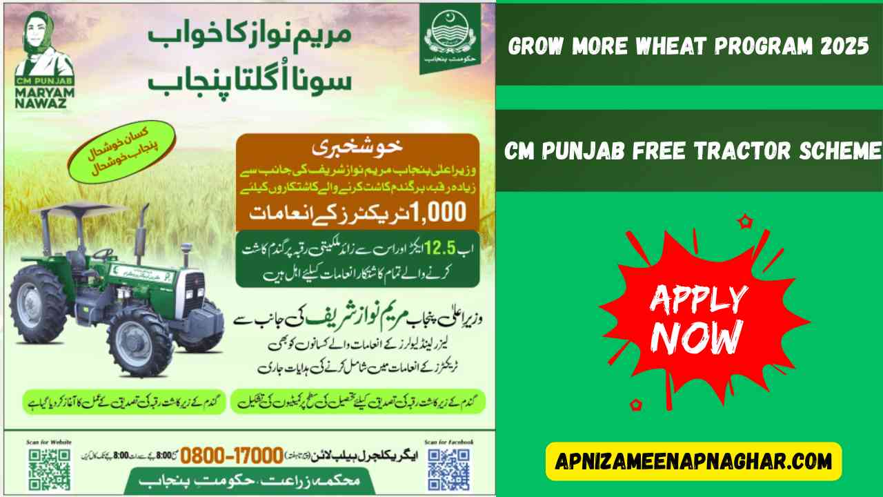CM Punjab Free Tractor Scheme