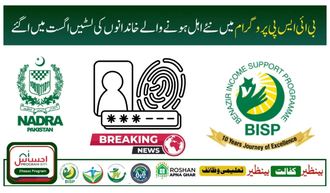 BISP 8171 NADRA Biometric Payment