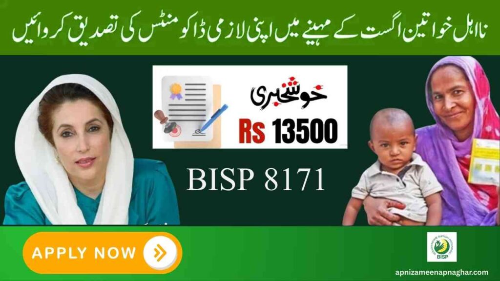 BISP 8171 August 2025 Document Verification