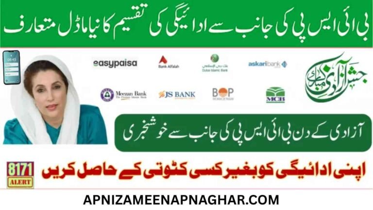 BISP Mobile Wallets Payment model 2025