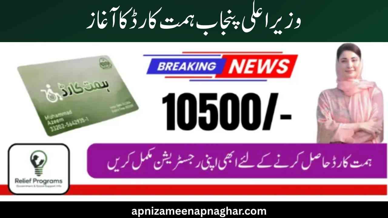 CM Punjab Himmat Card 2025 Disabled Persons – Complete Guide for Financial Help
